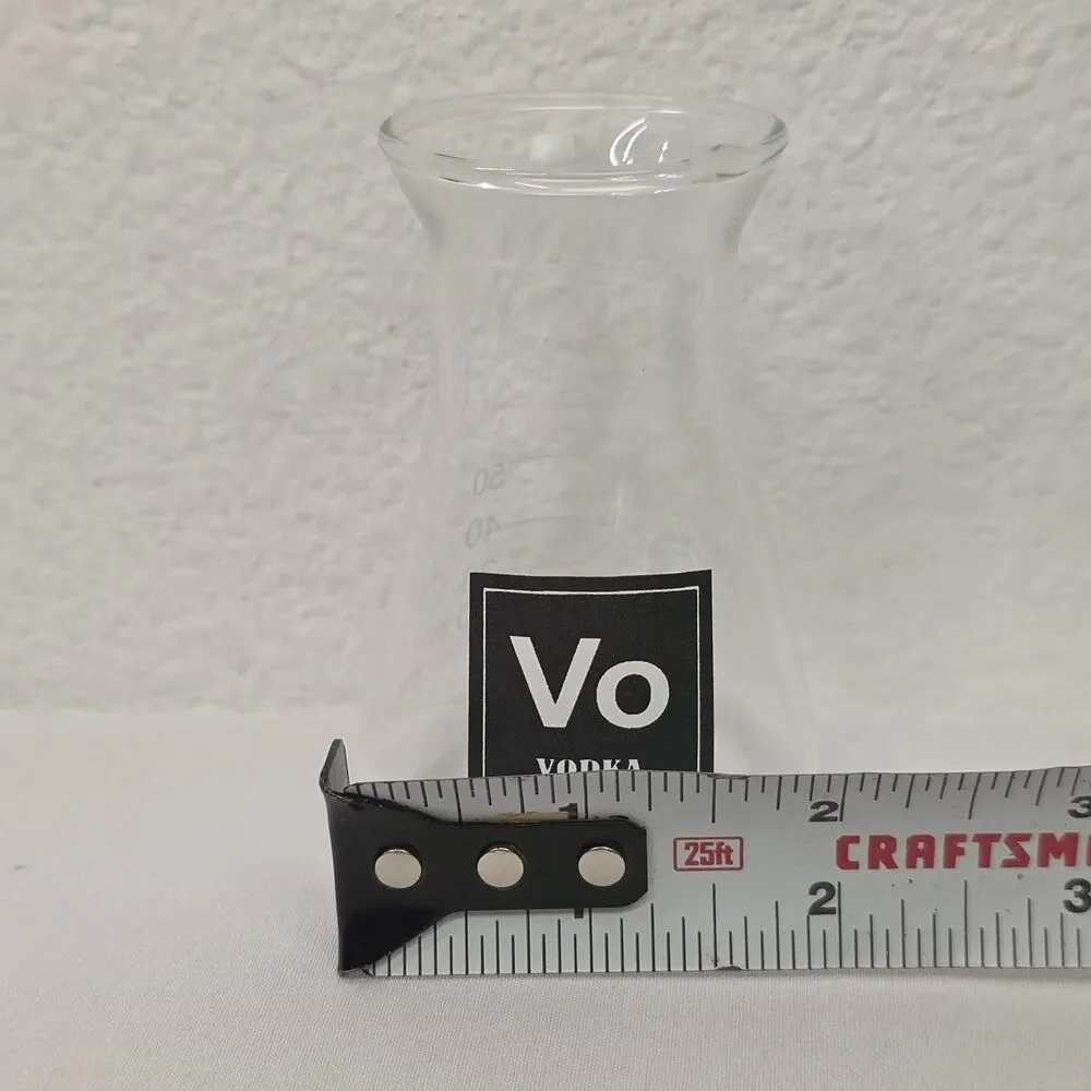Vodka Science Beaker Shot Glass, Barware, Kitchenware, Drinkware